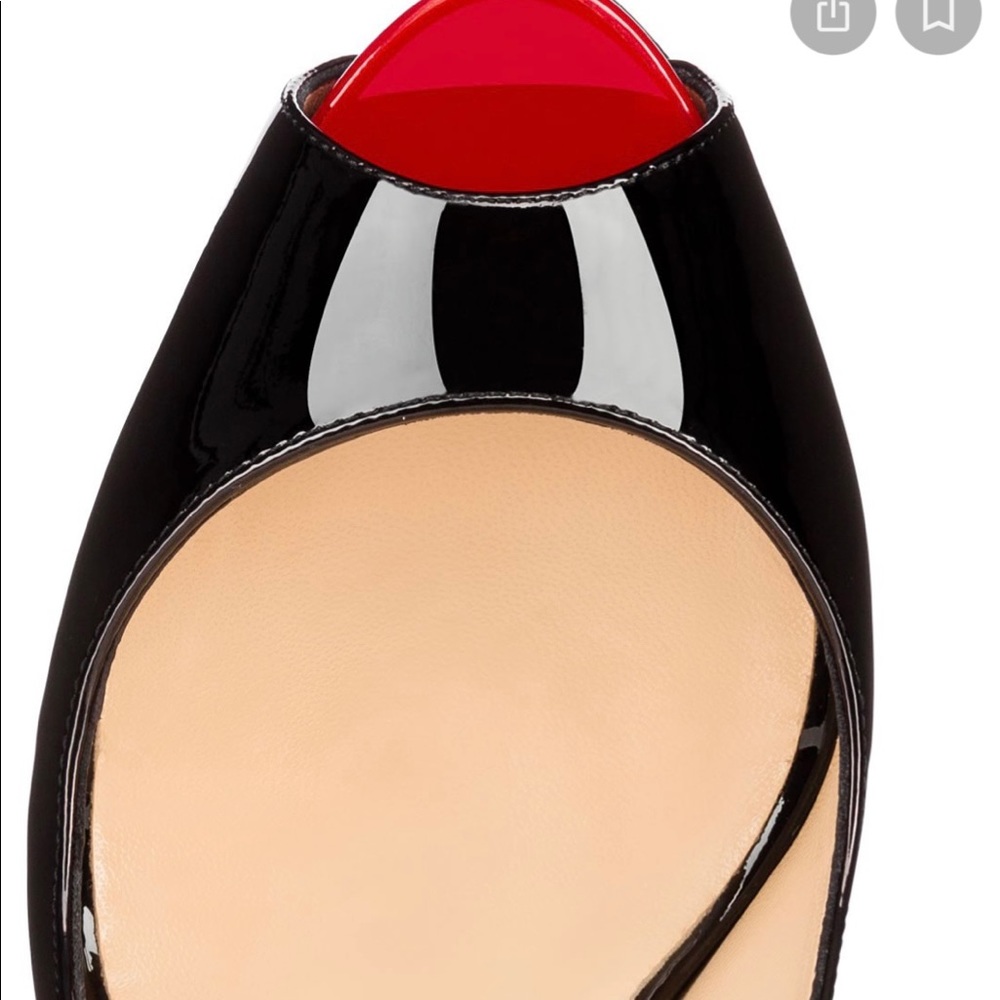 Louboutin lady peep